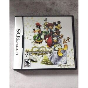 Nintendo DS Kingdom Heart Game Re-Coded CIB Compleat w/ Manual Inserts Tested